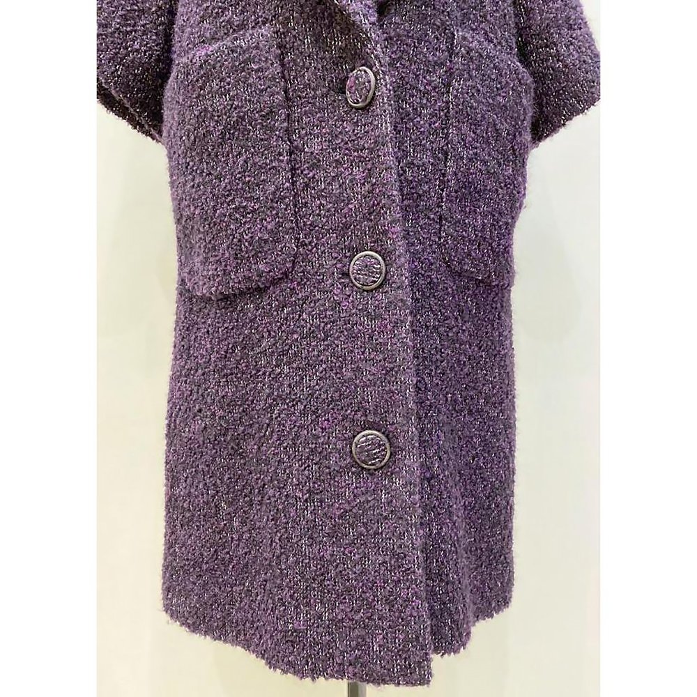 Amazing Chanel whool coat with scarf XS ( Chanel size 34 ) - Picture 4 of 8